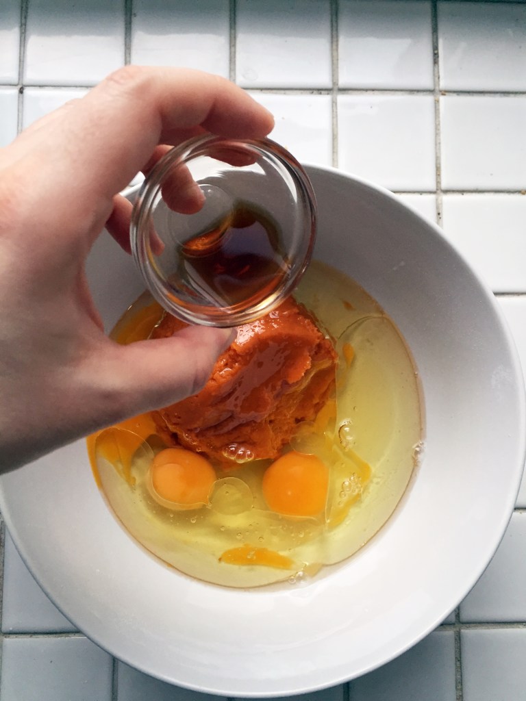 Pumpkin Chocolate Chip Cake - 3c