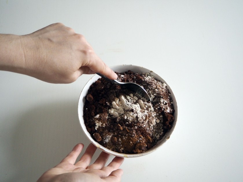 Chocolate Cinnamon Pear Cake - 4B