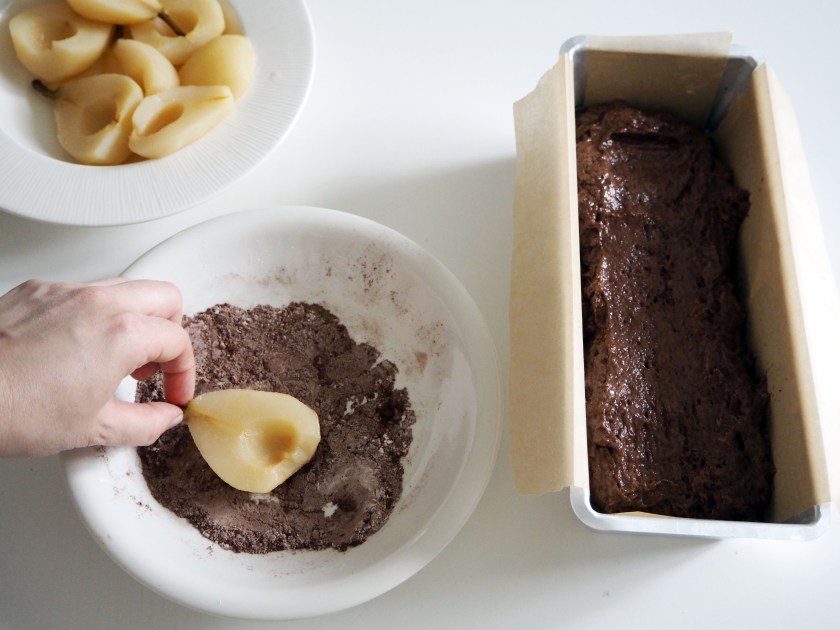 Chocolate Cinnamon Pear Cake - 7A