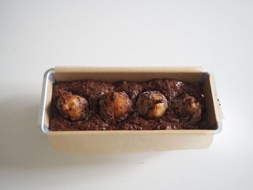 Chocolate Cinnamon Pear Cake - 7C