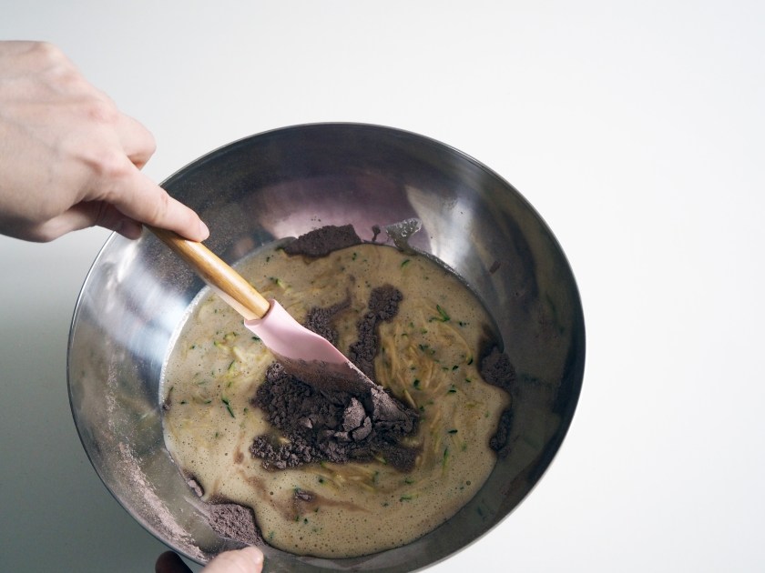 Chocolate Zucchini Spelt Cake - 8B