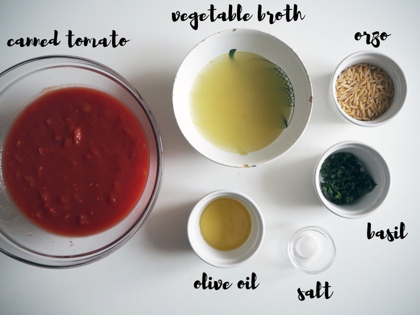 Tomato Soup With Orzo