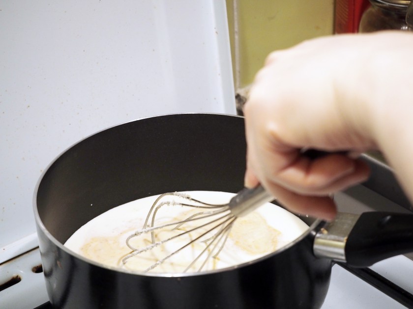 Cake with yeast dough