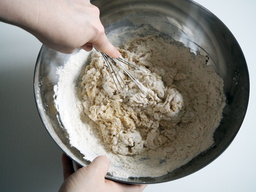 Cake with yeast dough