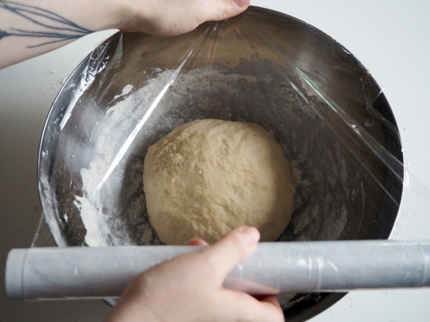 Cake with yeast dough