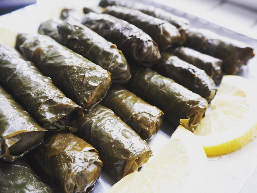 Vine leaf rolls