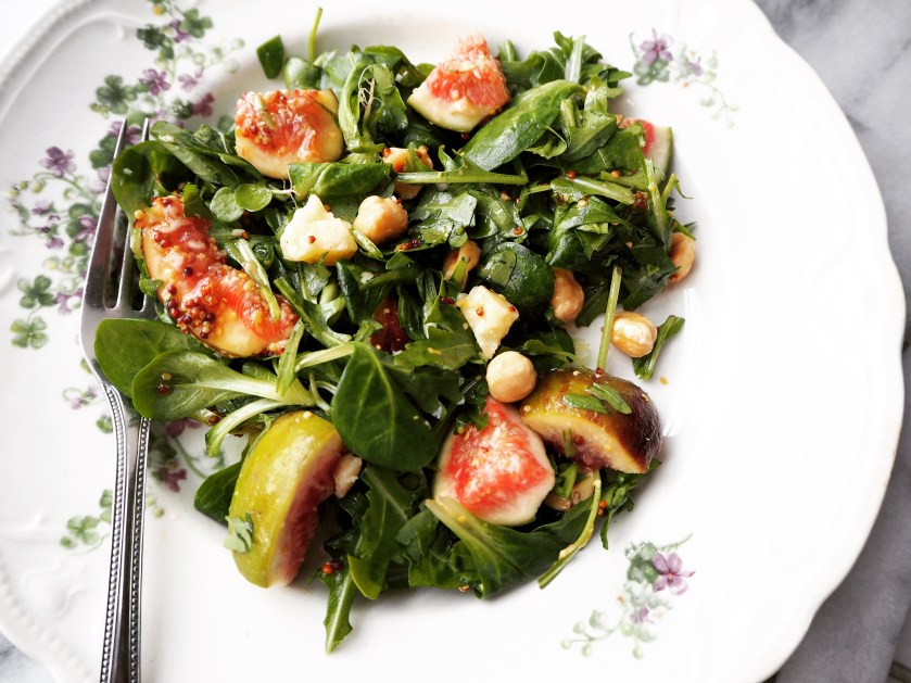 Fig and Hazelnut Salad