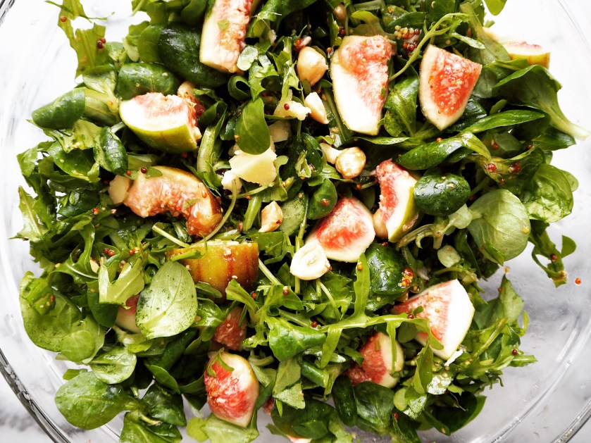 Fig and Hazelnut Salad