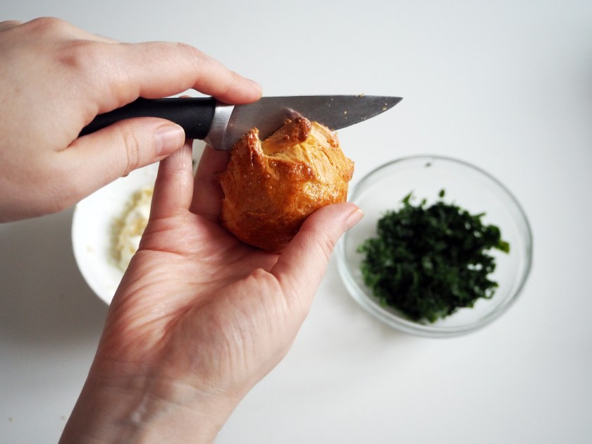 Brioche Buns With Cheese And Parsley