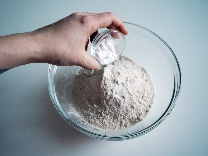 Buckwheat Bread and Black Eye Hummus
