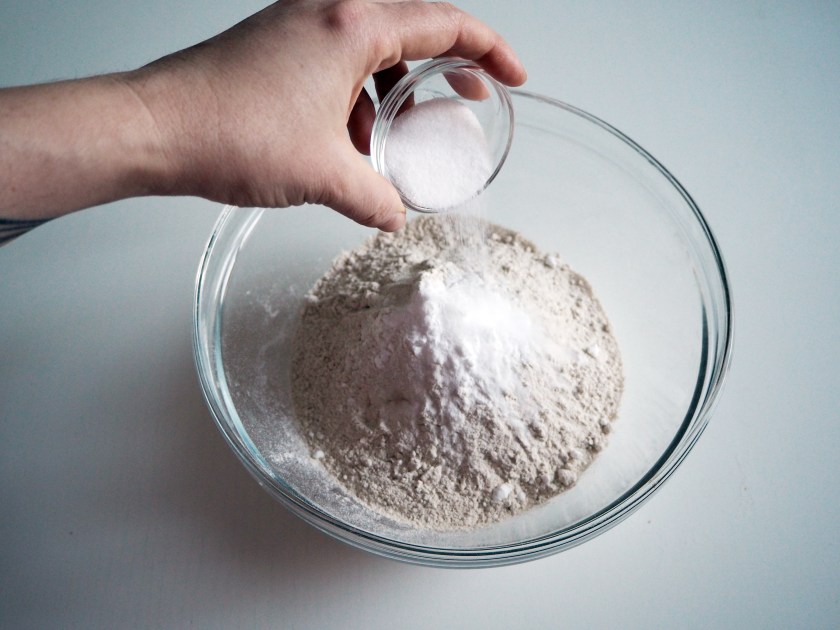 Buckwheat Bread and Black Eye Hummus