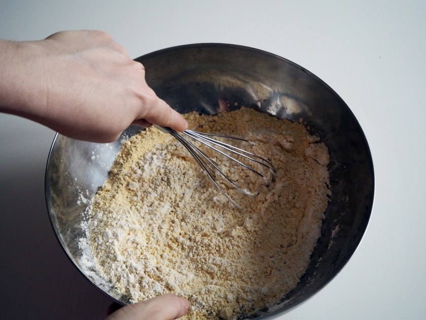 Chickpea Bread And Edamame Hummus