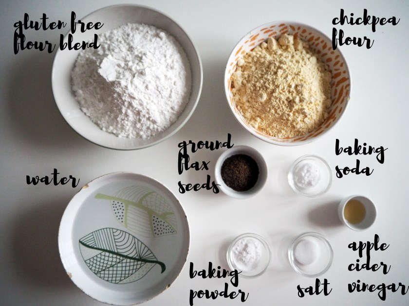 Chickpea Bread And Edamame Hummus