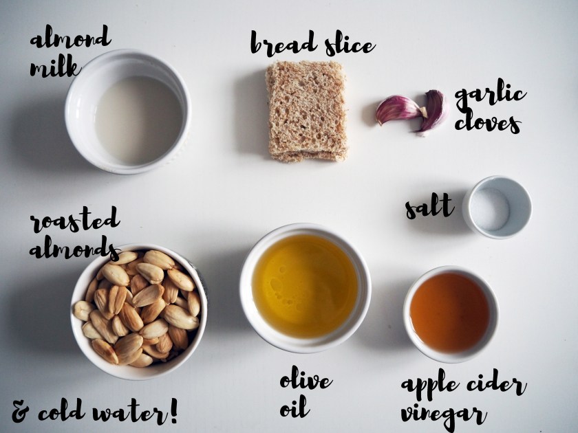 Cold Almond And Garlic Soup