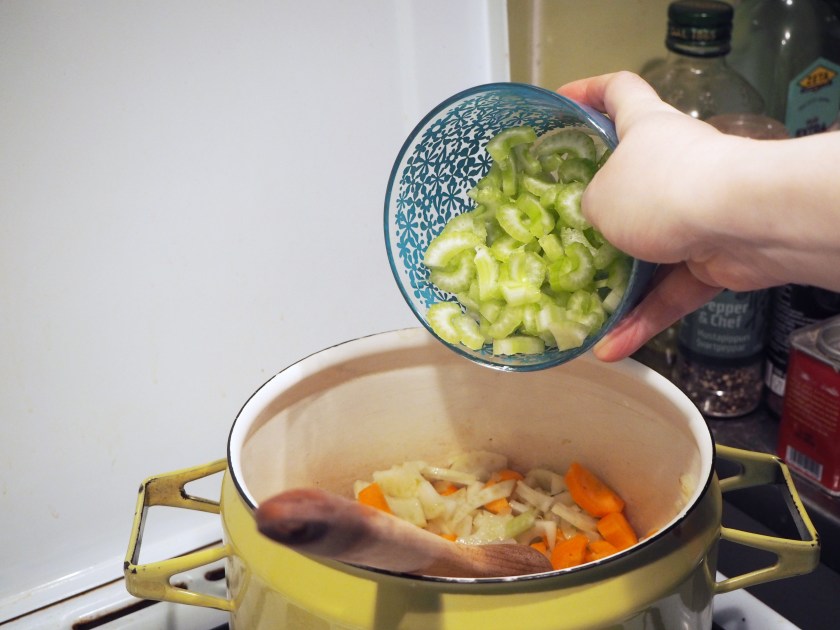 Puy Lentil Soup With Fennel, Carrots And Chestnuts