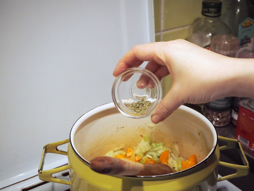 Puy Lentil Soup With Fennel, Carrots And Chestnuts