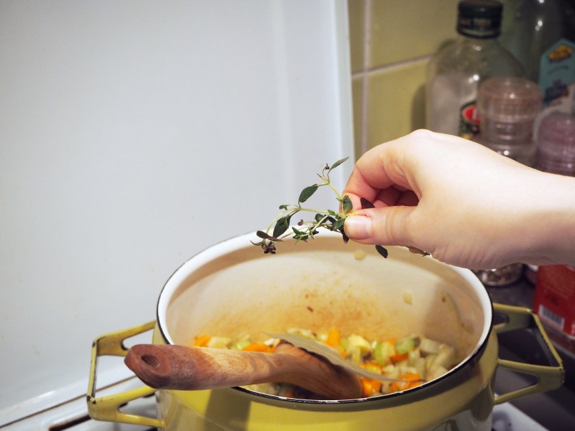 Puy Lentil Soup With Fennel, Carrots And Chestnuts