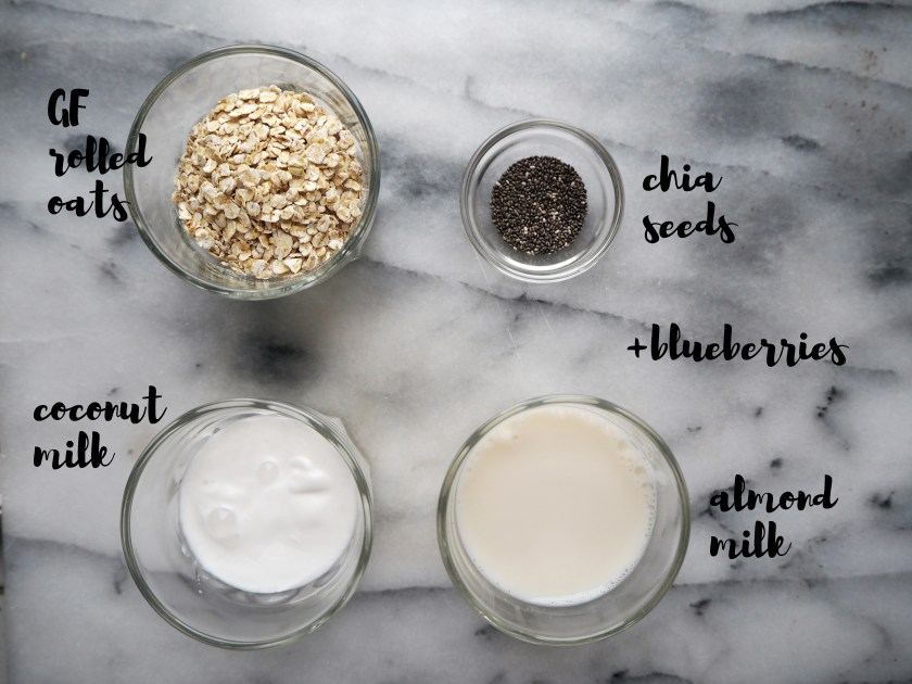 Blueberry Pie Overnight Oats