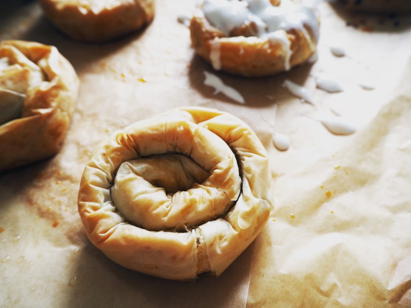 Phyllo Rolls With Spicy Ground Meat Filling